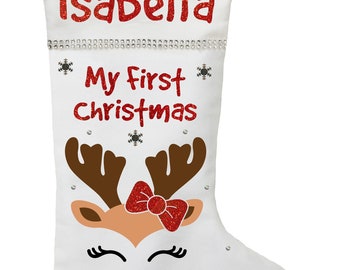 Little girl sales christmas stockings