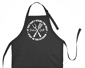 Dad's Grill Apron: Father's Day Grilling Gift