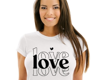 Women's Love Valentines Day Shirt, Women's Love Shirt, Love Shirt for Women, Women's Valentines Day Love Shirt, Valentines  Shirt for Woman
