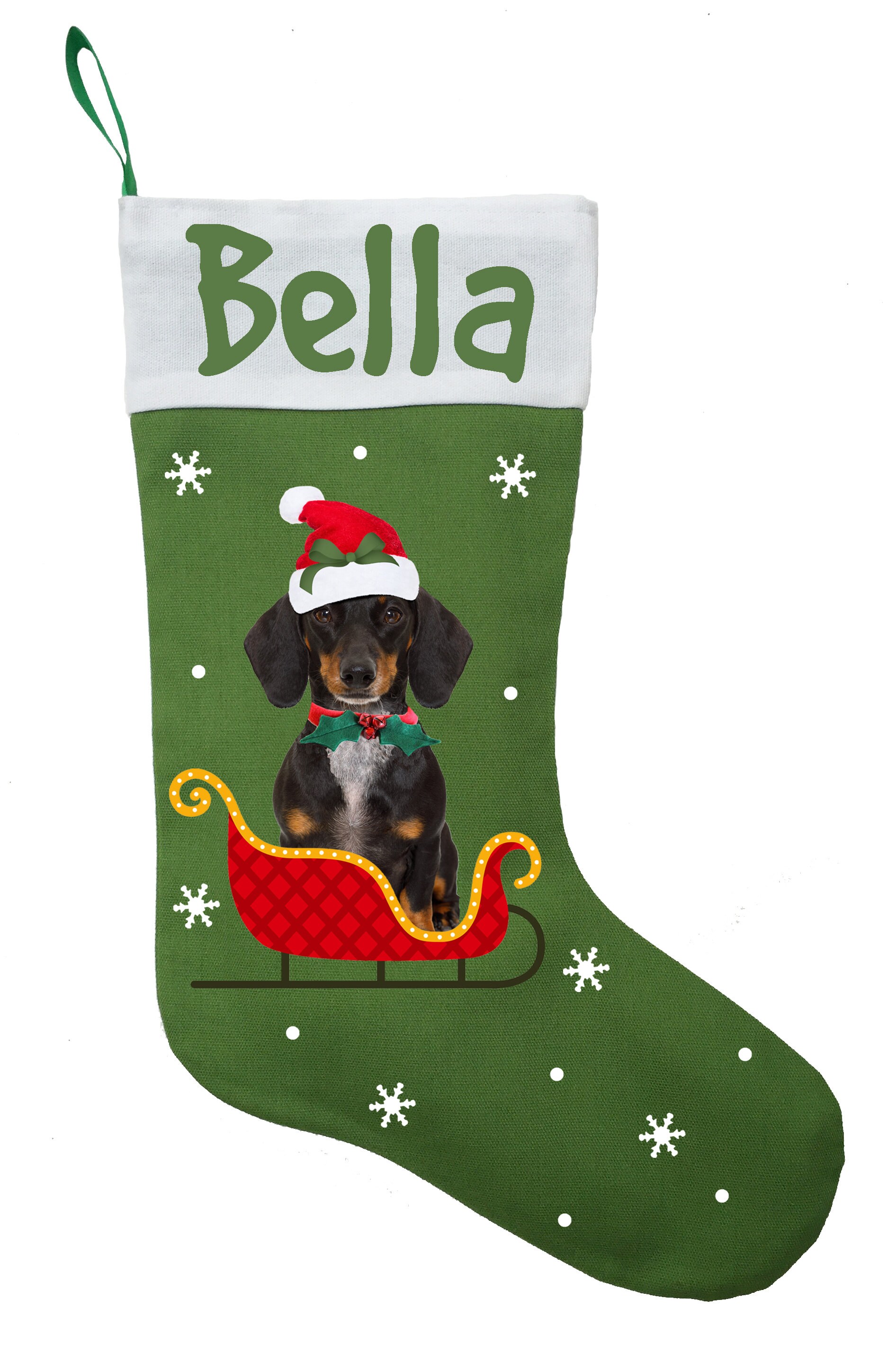 Dachshund Christmas Stocking Dachshund Christmas Stocking