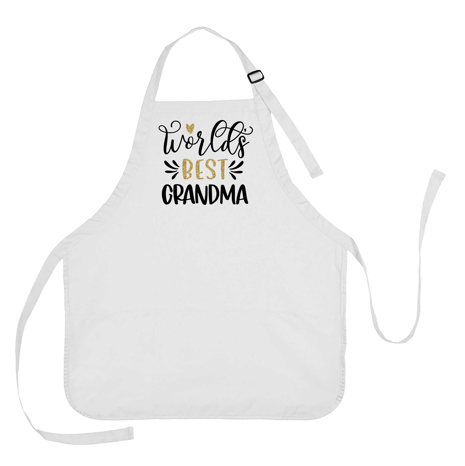 World's Best Grandma Apron Best Grandma Apron Grandma Etsy