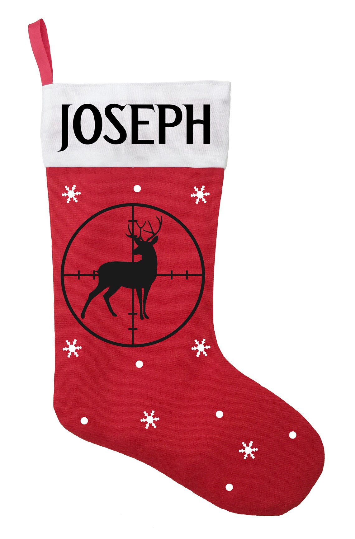 Deer Hunter Christmas Stocking Deer Hunter Stocking Hunting - Etsy