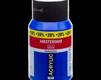 Amsterdam Acrylfarbe 500+100 ml Ultramarin Nr.504 Sonderaktion