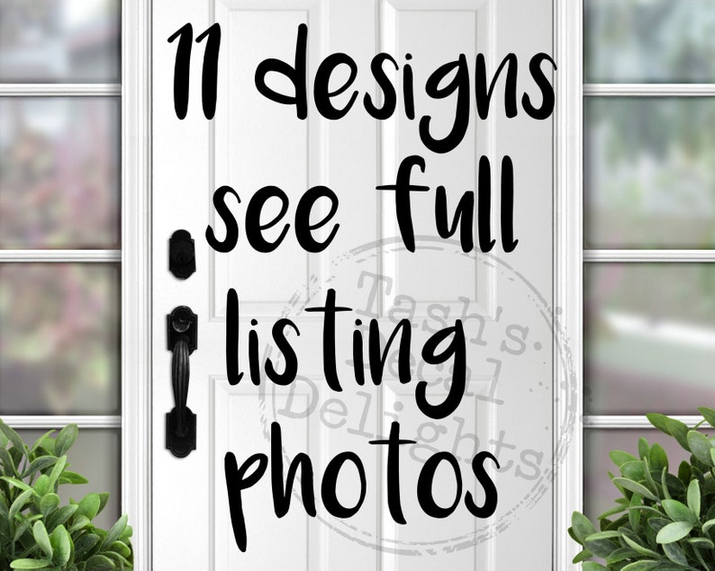 No Soliciting Sign Decal Front Door Stickers Image 0