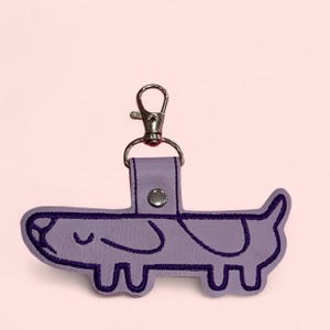Bluey Longdog Inspired Key Fob