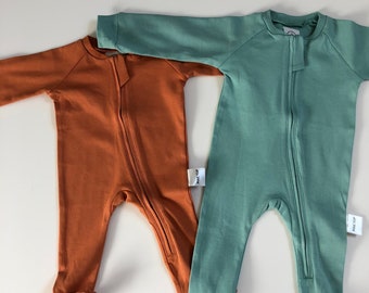 inverted zipper onesie
