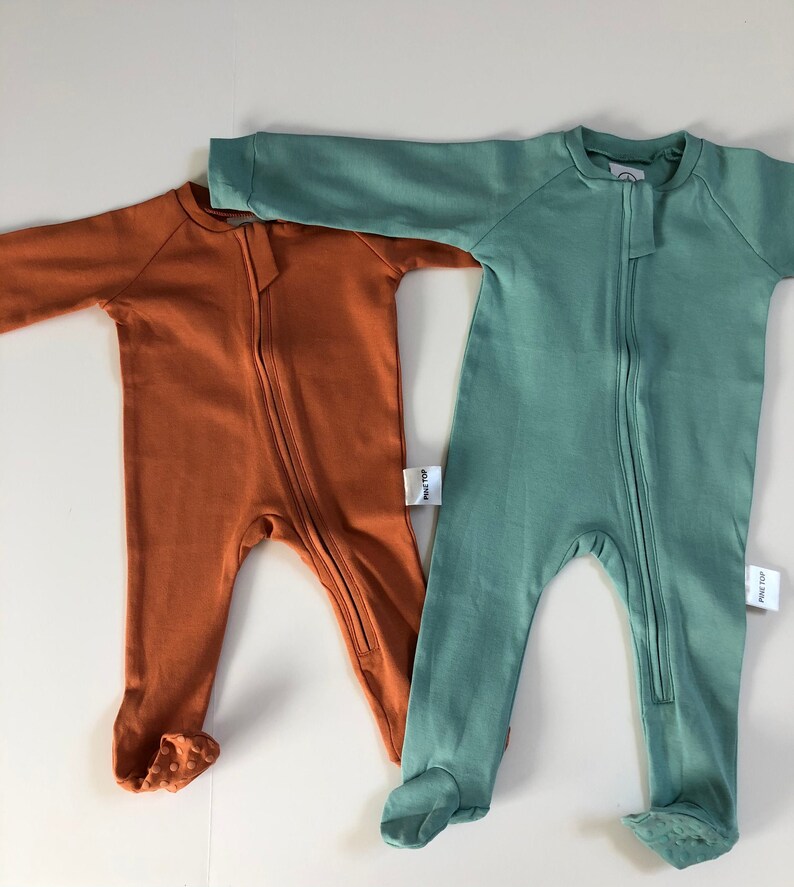 Bamboo & organic baby sleeper baby pajamas onesie baby Etsy