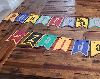 Custom Wizard Theme Birthday Banner