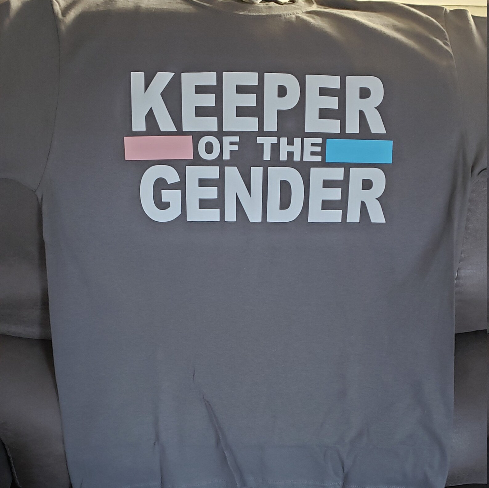 Gender Keeper Shirt Etsy