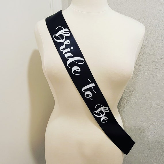 Bride to Be Sash