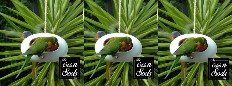 3 X Bird Feeder Ceramic Christmas Gift Australia Etsy