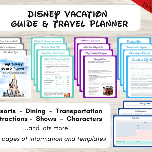 WDW Planner & Guide