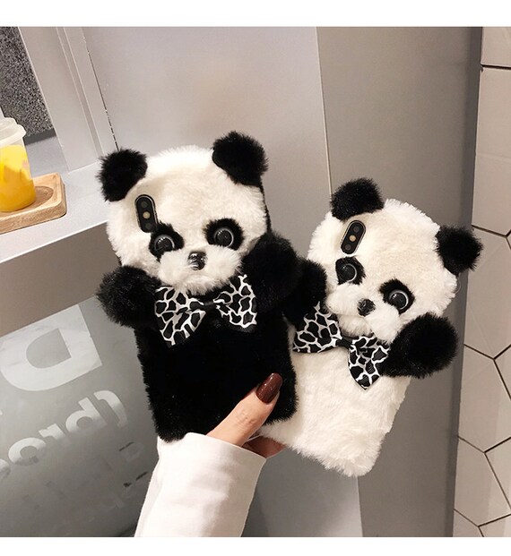 fluffy panda toy