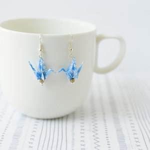 Origami Crane Earrings