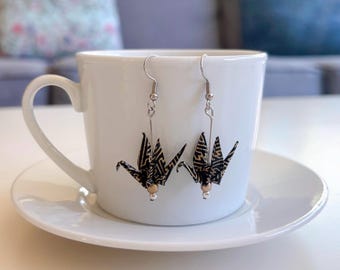 Origami Crane Earrings