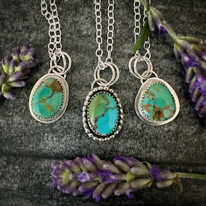 Sonoran Gem Turquoise Necklaces - Sterling Silver - Multiple Options