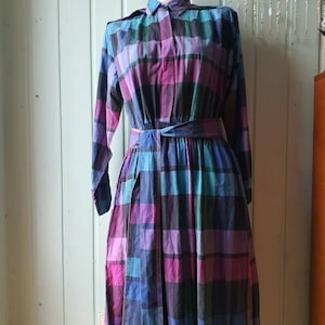 Country Living Plus size cotton dress size 42/44 Gingham