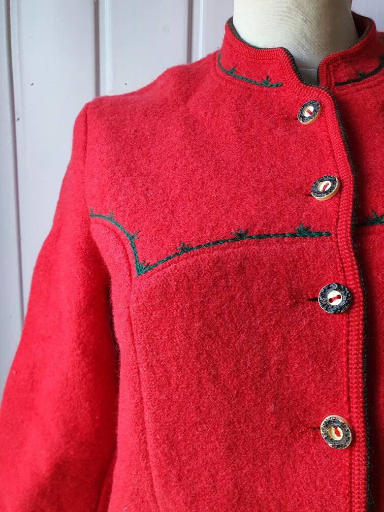High-quality, Embroidered Tyrolean Wool Jacket, Traditional Cardigan - Etsy High-quality, Embroidered Tyrolean Wool Jacket, Traditional Cardigan - Etsy