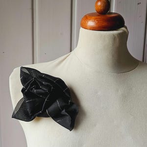 Original Mid Century brooch flower, handmade