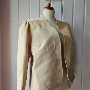 Nude, Handcrafted Vintage Blazer, Jacket, Size 38/40 - Etsy