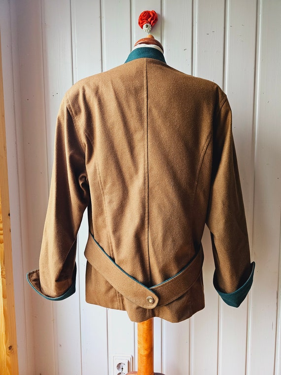Rehbraunes Vintage Jacket,Schurwolle, Julius Lang… - image 7