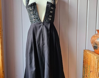 Atemberaubend schönes Miederkleid, Gr.36