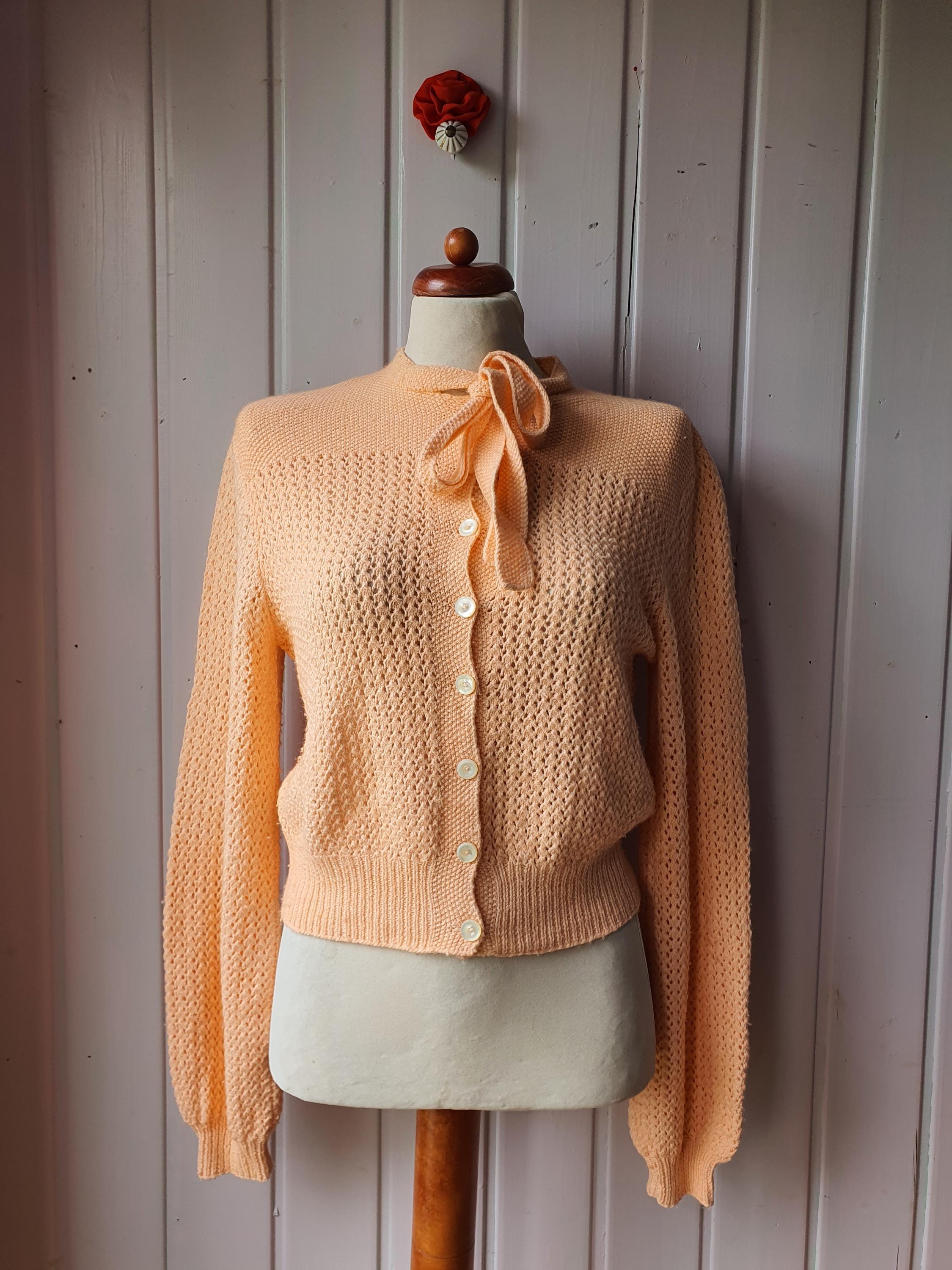 Apricot cardigan