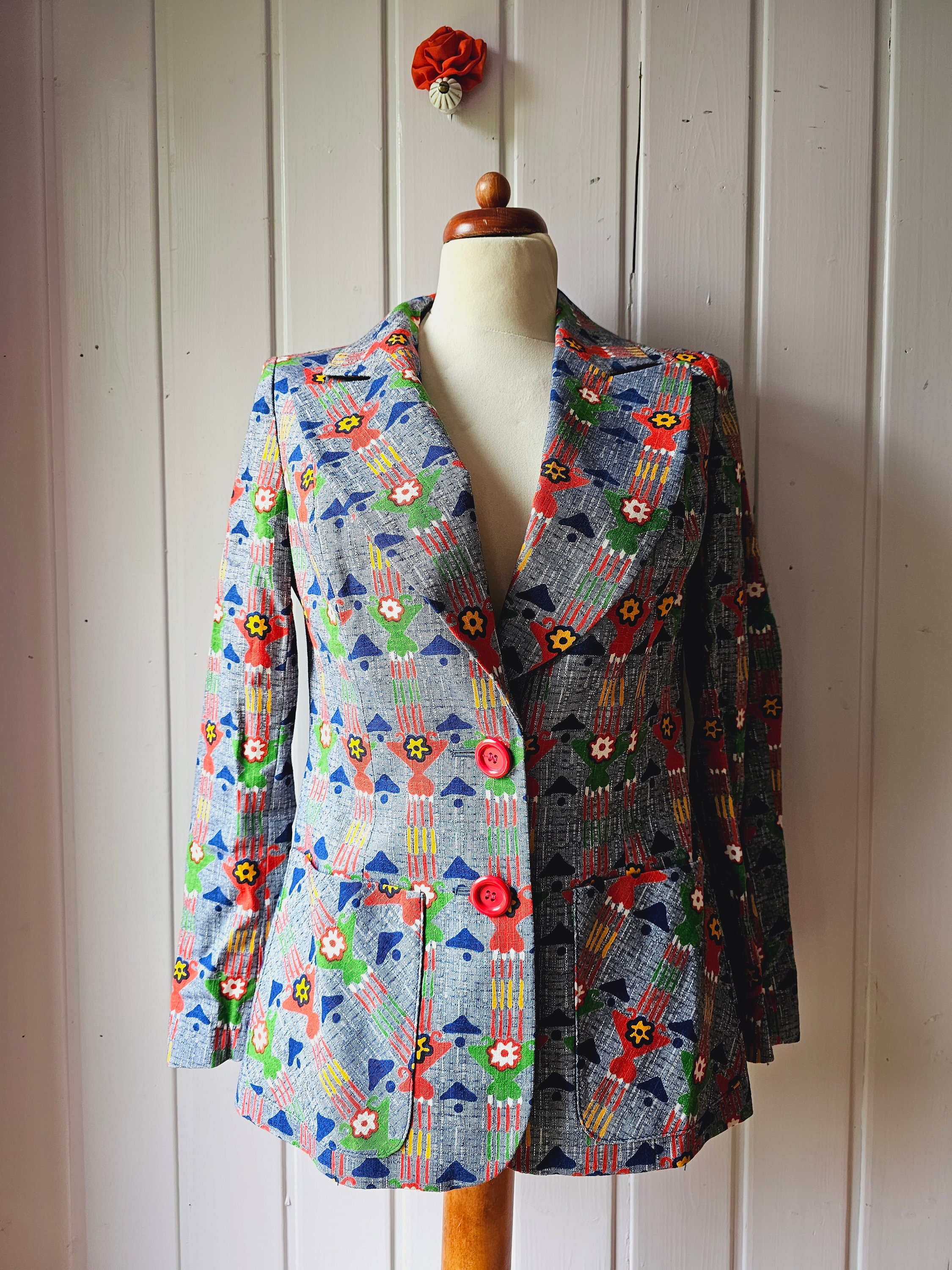vintage LUCIE LINDEN フレアスカート Lucie linden - Gem
