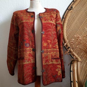 Veste kilim vintage taille 42/44 kamara
