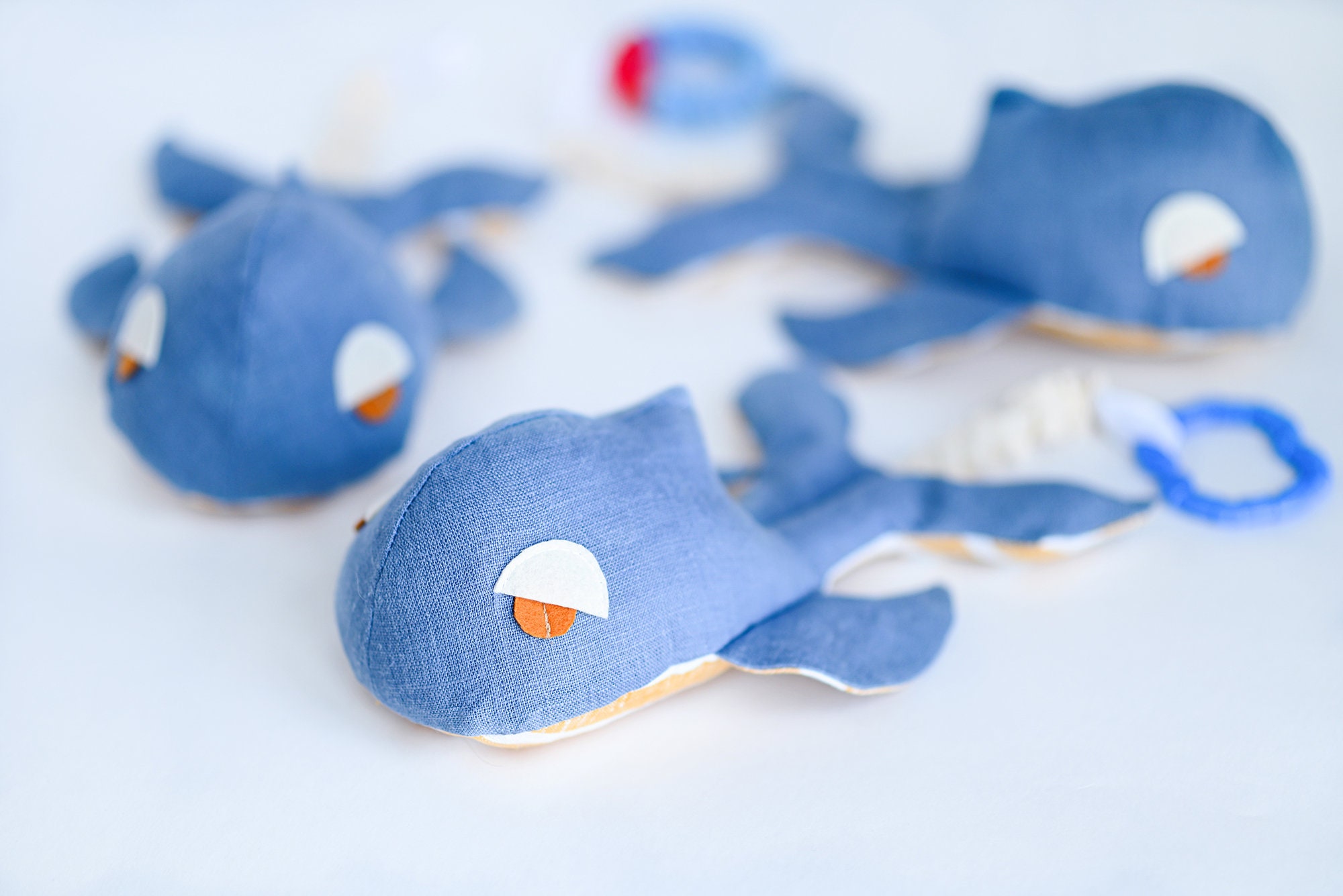 Whale Sewing Pattern DIY Stuffed Animal Pattern Whale Etsy