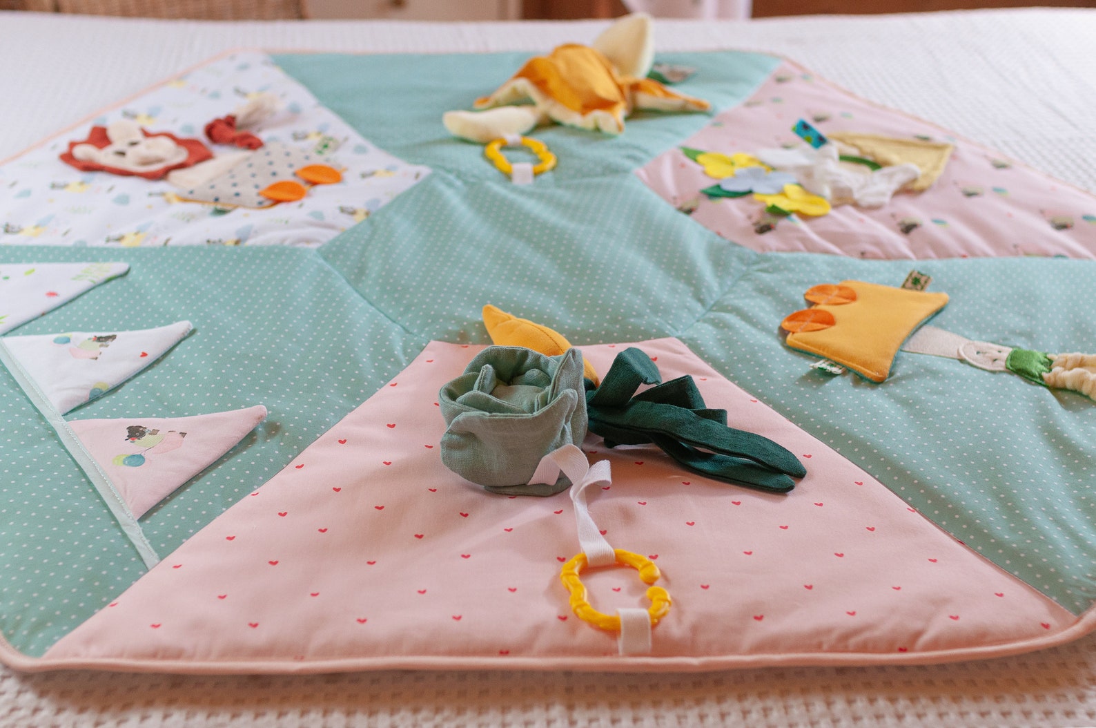 Sewing Pattern Baby Playmat Activity play mat pdf pattern Etsy