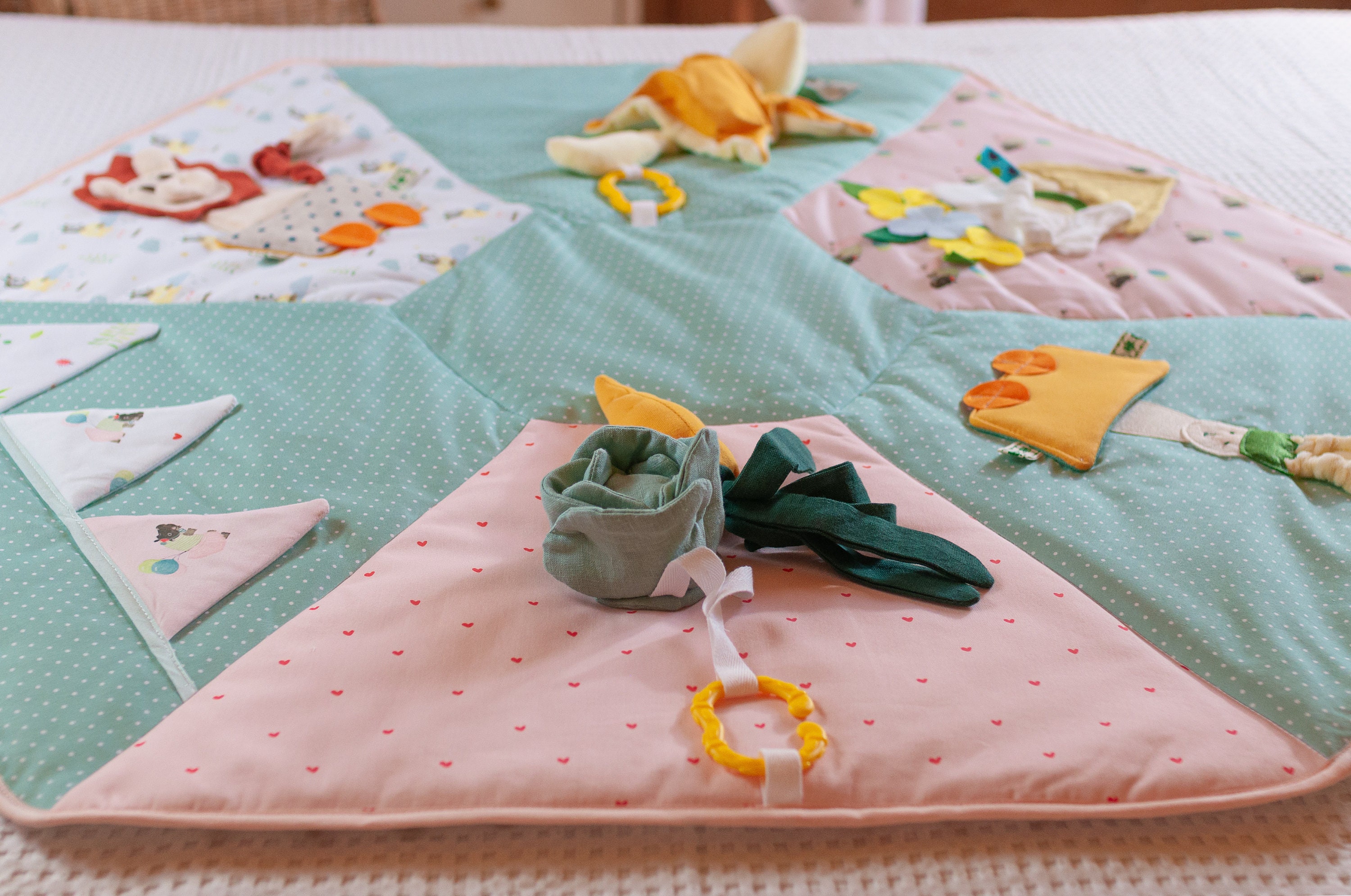 Sewing Pattern Baby Playmat Activity play mat pdf pattern Etsy