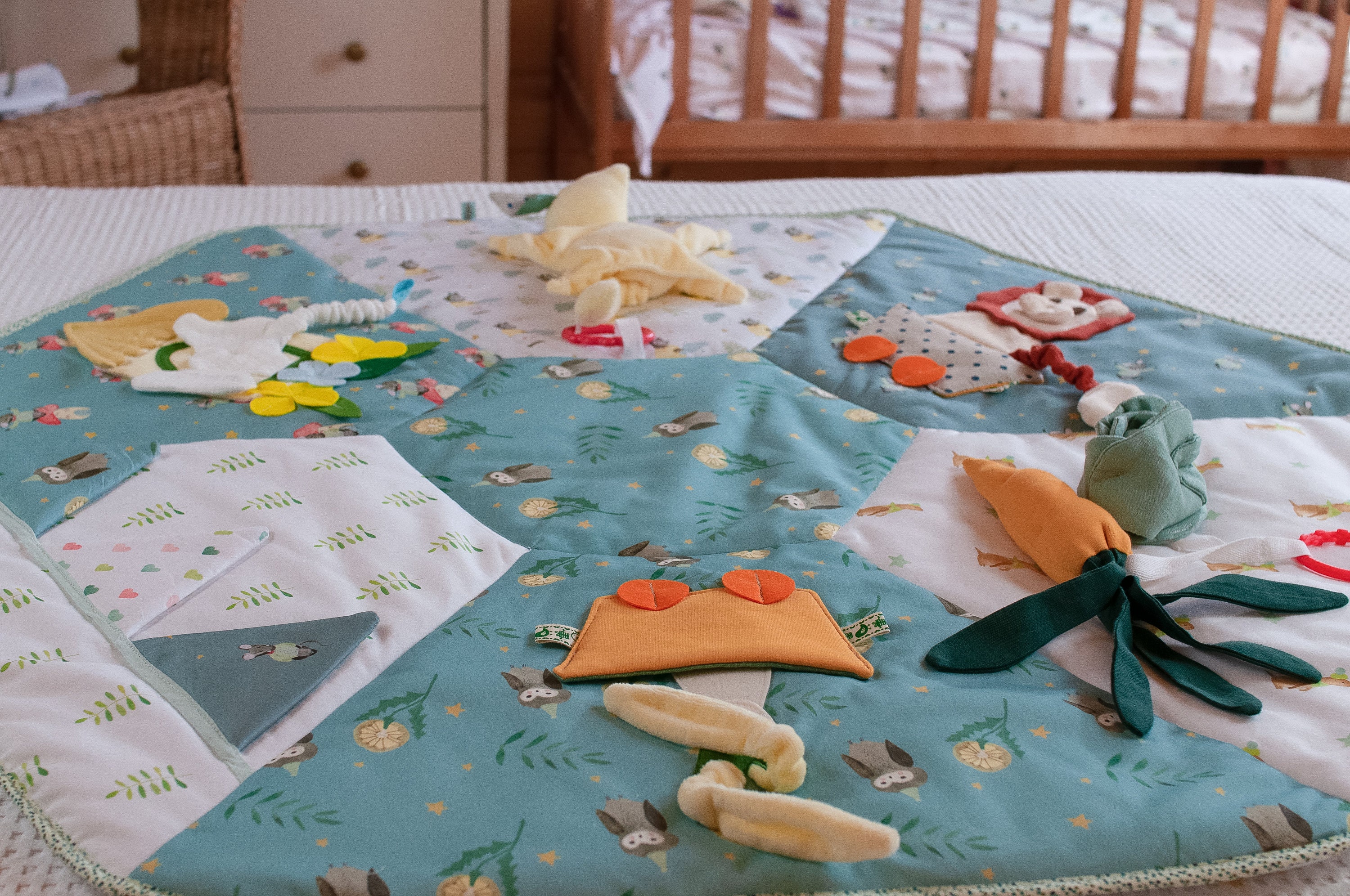 Sewing Pattern Baby Playmat Activity play mat pdf pattern Etsy