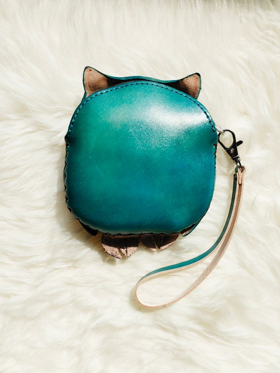 Porte-Monnaie En Forme De Hibou Porte-Clés Mini Pochette à