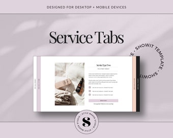 Showit Website for Portfolio | Website Theme | Showit Template for Bloggers | Blogger Theme