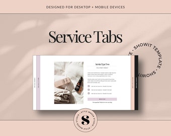 Showit Website for Portfolio | Website Theme | Showit Template for Bloggers | Blogger Theme