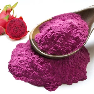 Pink Pitaya Powder 25-100g, Red Dragon Fruit Powder,Natural Colouring, Smoothies, Superfood Diet, Healthy Powder Shake Lollies Jelly Yoghurt