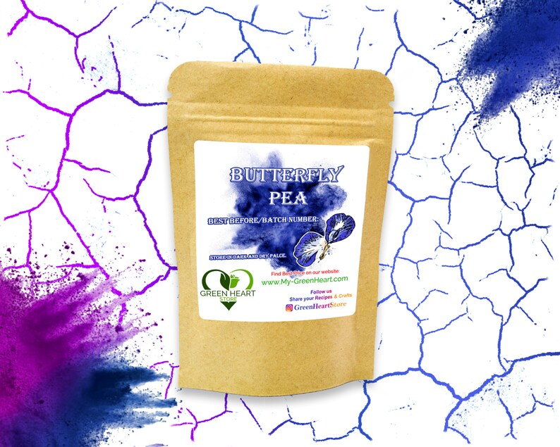 50g Natural Food Colouring Coloring Blue Spirulina Powder Etsy