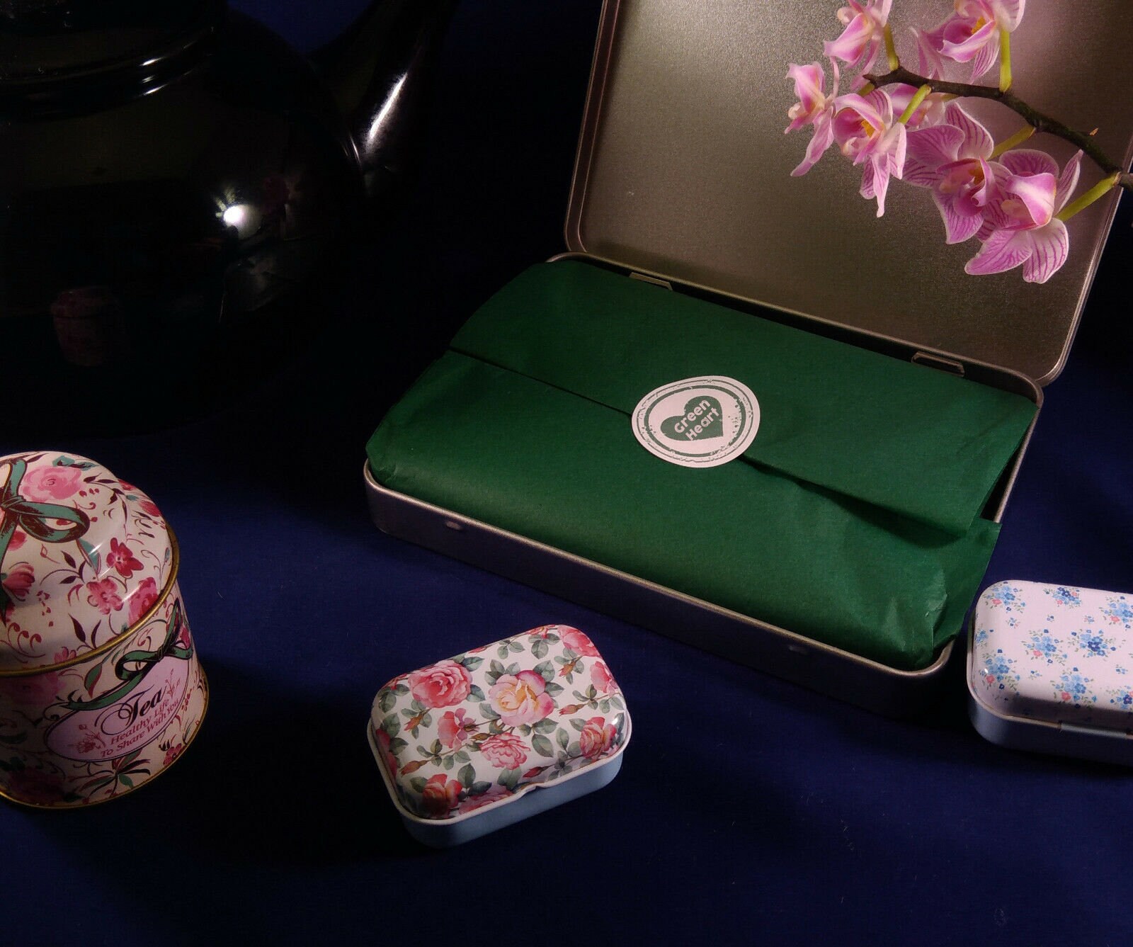 Tea Gift Set With Metal Box Tea Brewing Kit Sample Teas Etsy