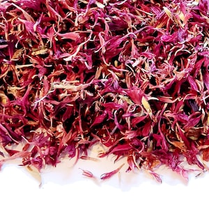 Pétales de bleuet rose séchés, décorations pour gâteaux, décorations artisanales pour la fabrication du thé