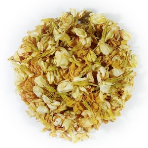 Jasmine Flowers, 15g - 50g, Dried, Craft, Floral Soak, Soak, Tea Making, Tea Blend, Dried Flowers, Infusion, Biodegradable, Dried Petals