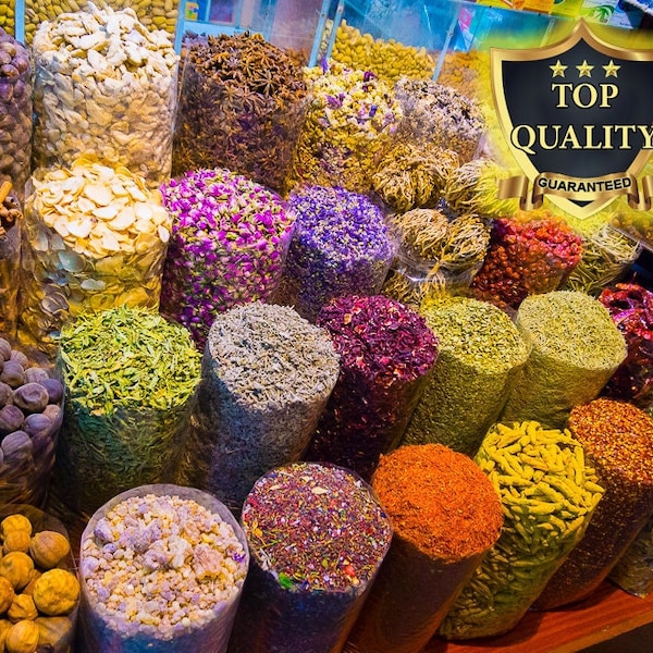 62+ tipos de flores secas - 10 g - 50 g, pétalos secos, tintura, artesanía, té, lavanda, rosa, aciano, rosa seca, flor de jazmín