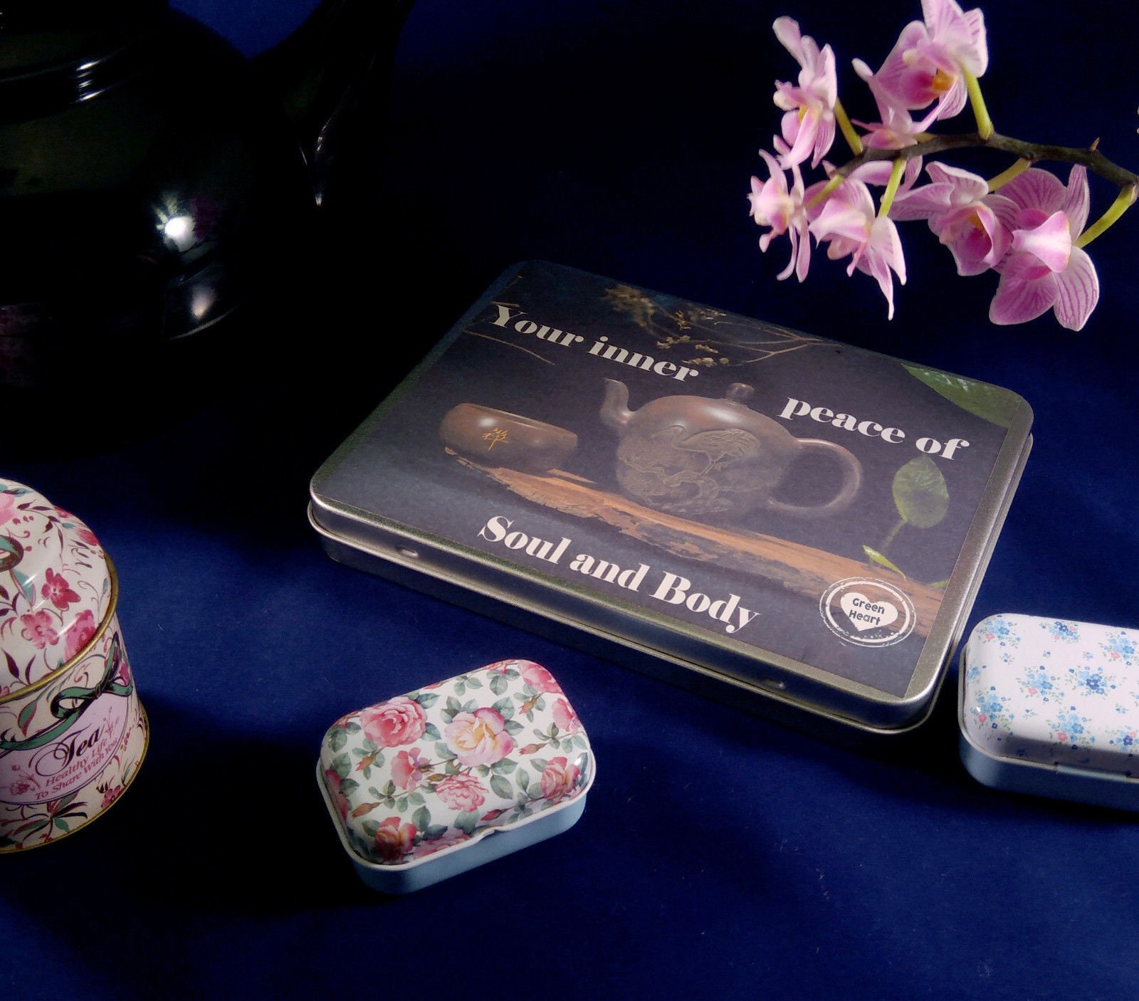 Tea Gift Set With Metal Box Tea Brewing Kit Sample Teas Etsy