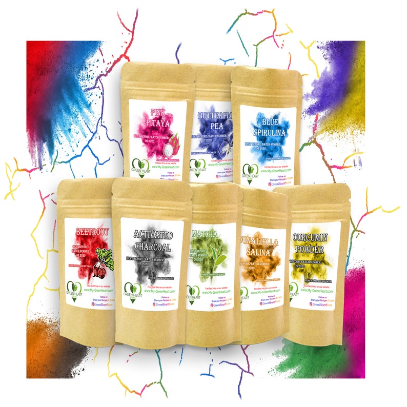 50g Natural Food Colouring Coloring Blue Spirulina Powder Etsy UK