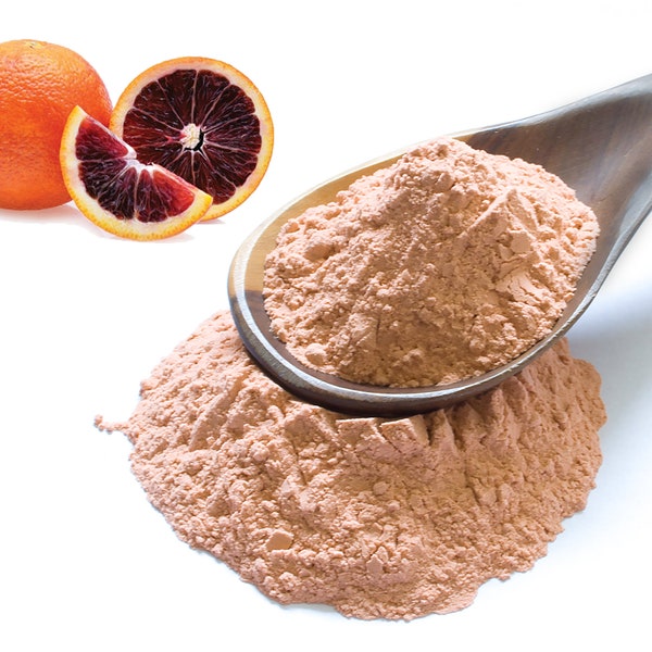 Blood Orange Powder 25-100g, Fruit Powders, Smoothies, Superfood Diet, Healthy Powder Shake Lollies Jelly Yoghurt