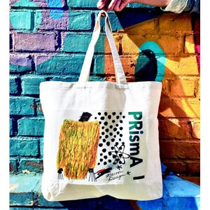 Bolsa Tote Prisma da Macoon Design: Lona de Algodão Original, Edição Limitada