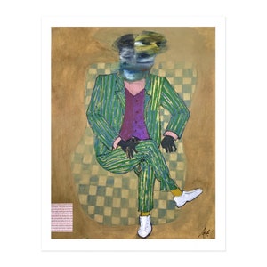 Limited Edition Art Print: Street Art Brut, Signed & Numbered
