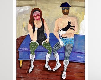 Limited Edition Art Print: Street Art Brut, Signed & Numbered