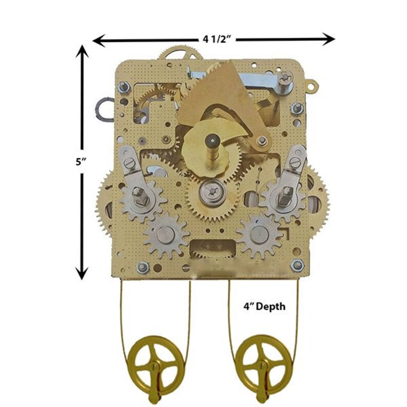 Wind up clock