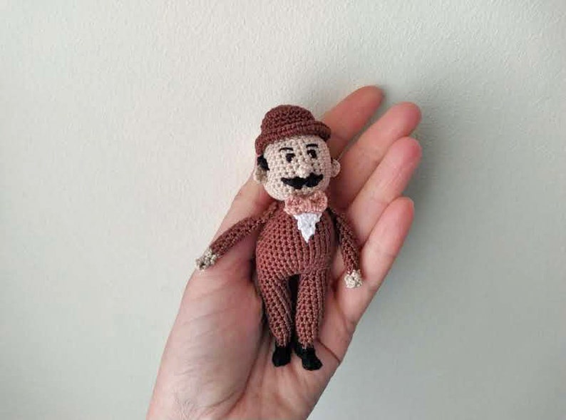 Crochet Pattern for the Detective Man Doll - Etsy